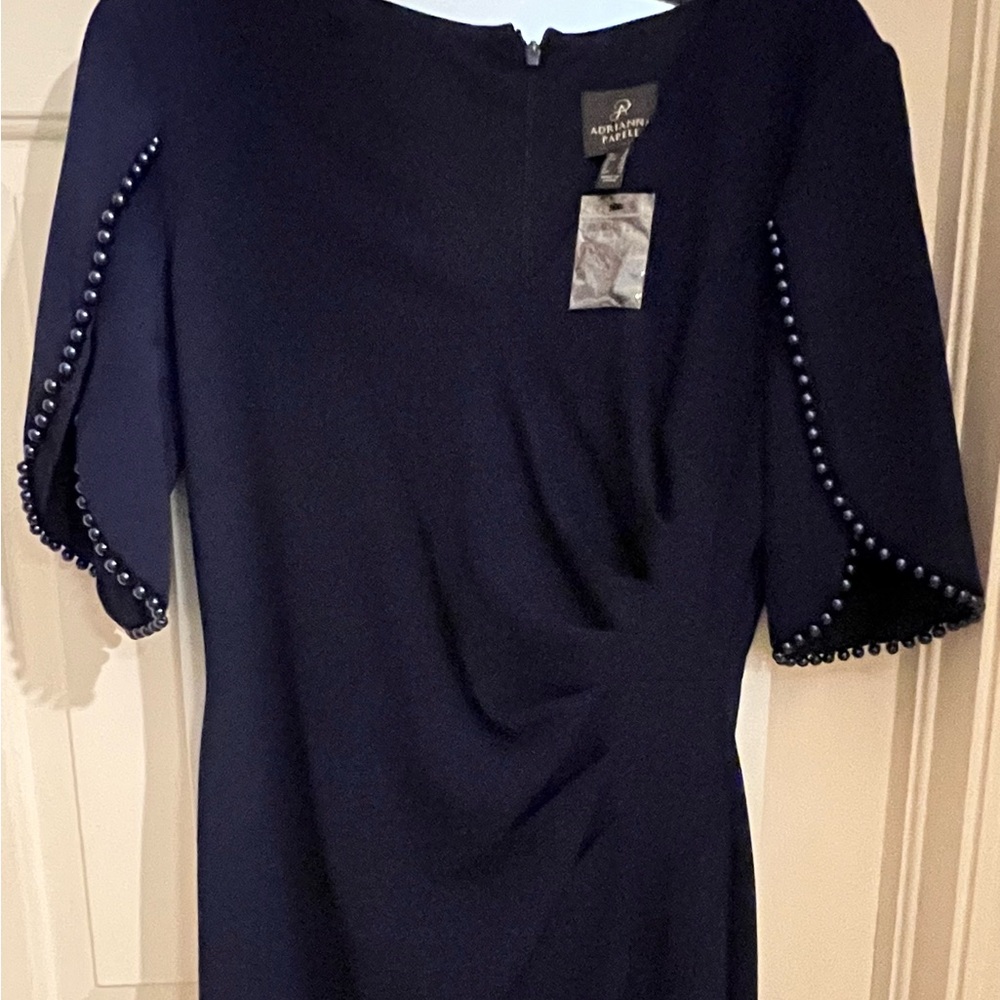 Adrianna Papell size 8 navy dress